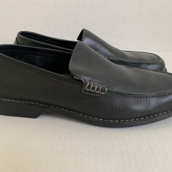 Rockport Black Slip on Leather Loafers size 11 W Casual Comfort Walking Shoes main image 5